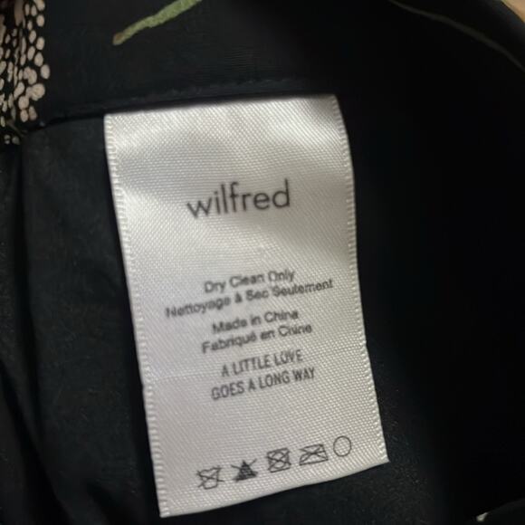 ARITZIA WILFRED ARBE HIGH WAIST SCALLOPED HEM‎ FLORAL SHORTS SIZE 4 - Picture 6 of 6